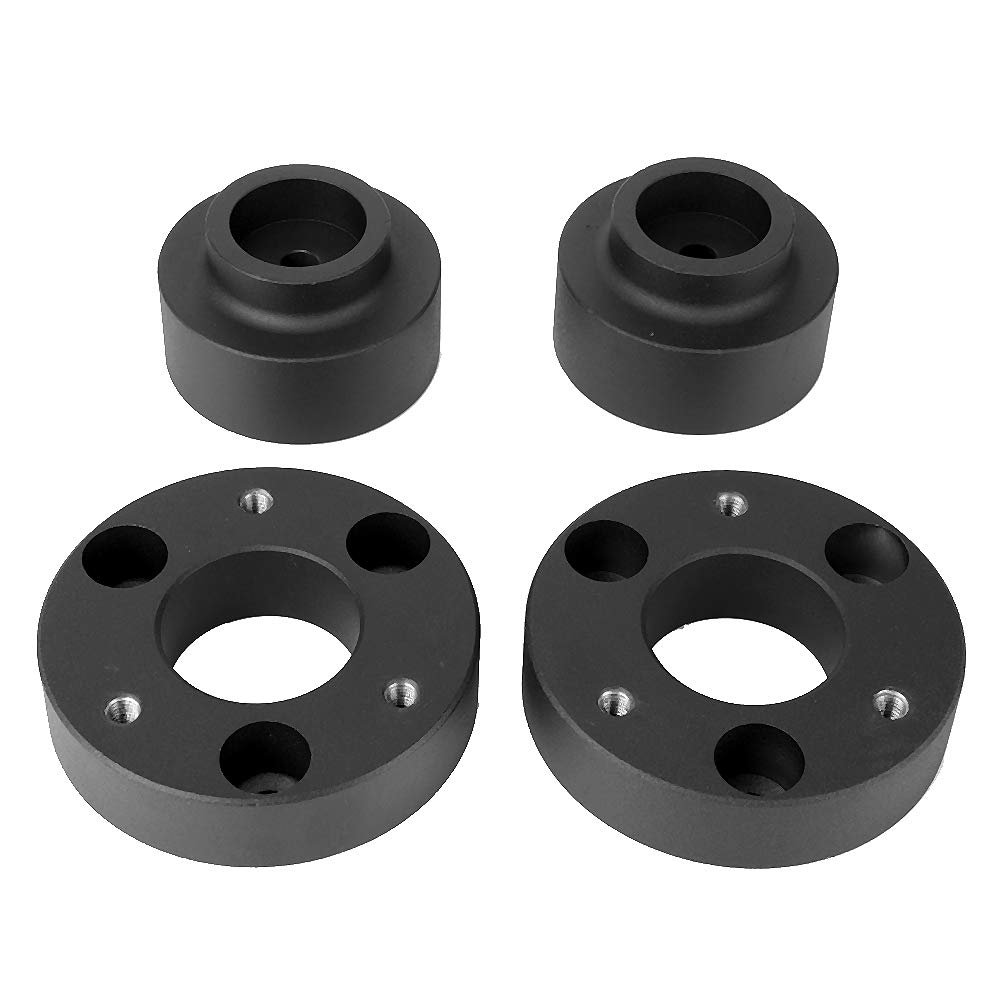 Kit de Nivellement 4 Pièces 2 Pouces Avant 1,5 Pouces Arrière pour 1500 4WD 2009-2018 – Kit de Levage Voiture