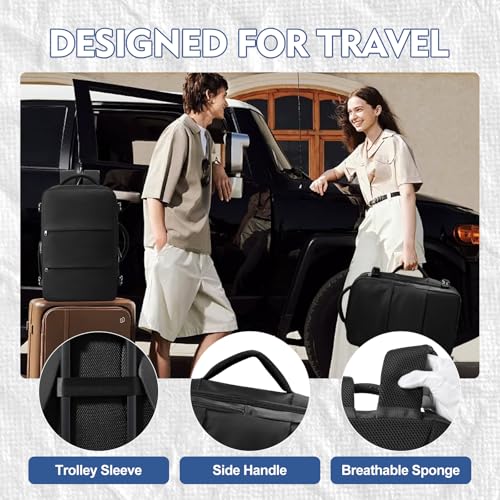 Image of suradar Travel Backpack Carry On Backpack Flight Approved