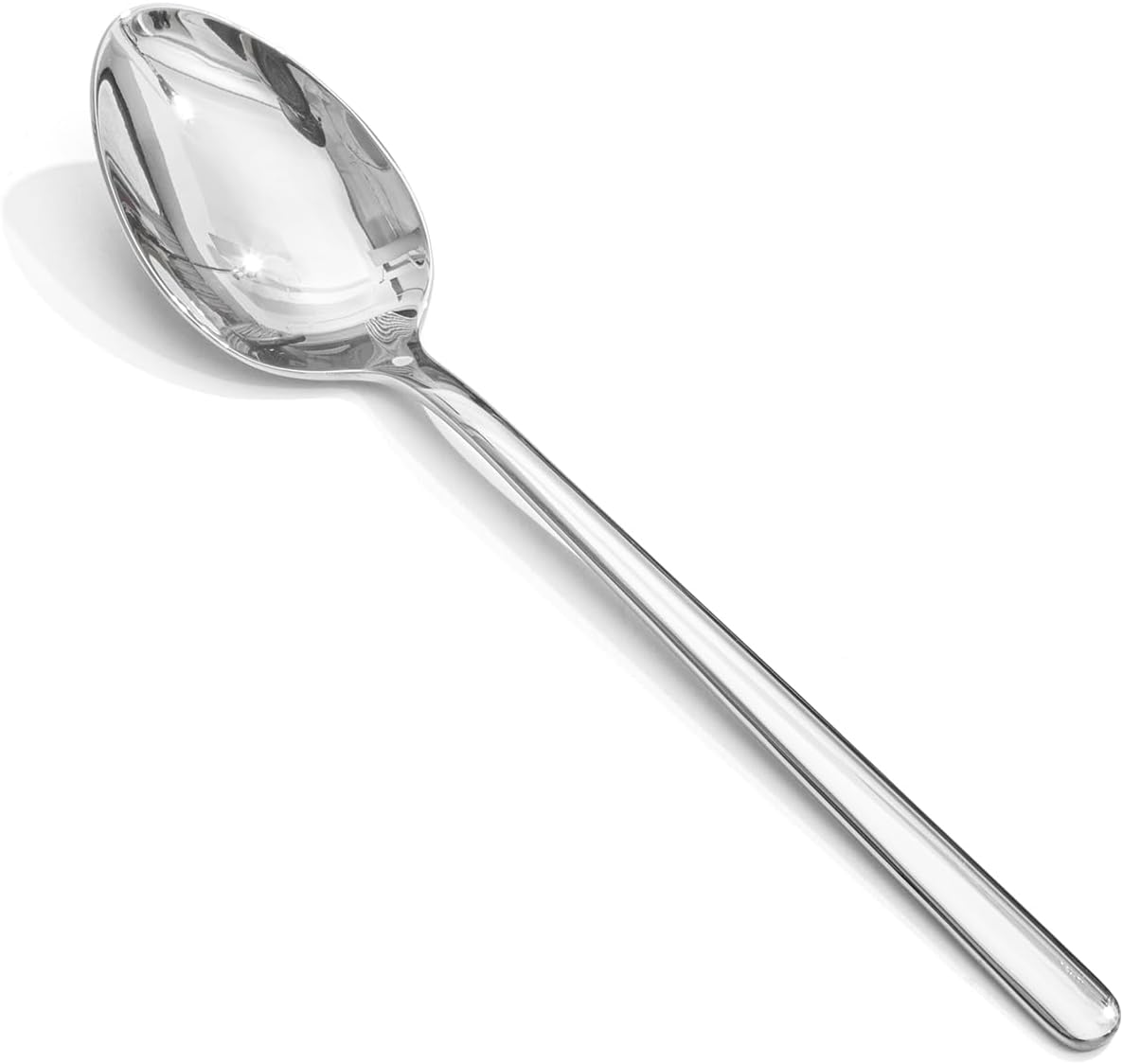 Product image of KINGSTONE Dinner Spoons Set of 4, 8 Inch 18/10 Stainless Steel Spoons Cutlery Table Spoon for Home, Kitchen & Restaurant, Dishwasher Safe