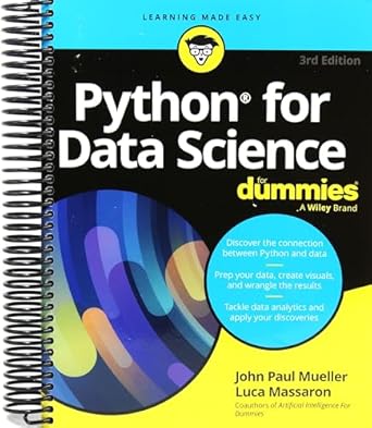 Python for Data Science For Dummies (For Dummies (Computer/tech)): John ...