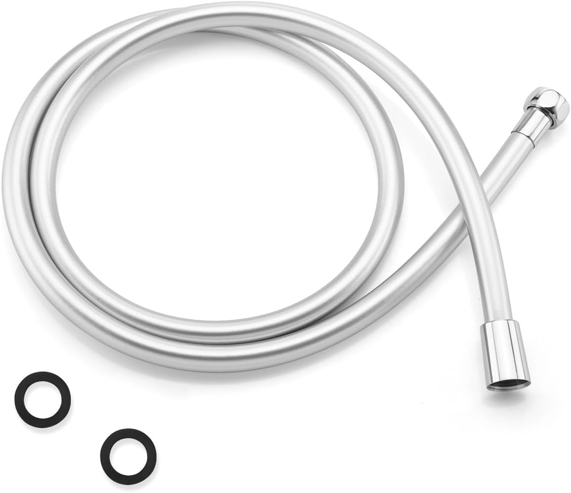 Boniry PVC Smooth Shower Hose Replacement, Extra Long 1.5 Meter Flexible PVC Shower Hose for Handheld Shower, Long Shower Head Hose Extension, Shower Hoses (B0D8BM6MRC) Amazon Price History, Amazon Price Tracker