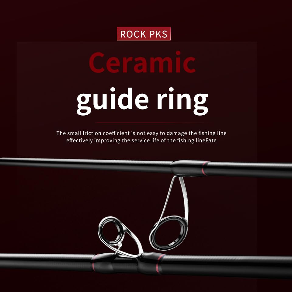 Amazon | J-BARZILLAI ロックフィッシングロッド 1.98m-3m 高