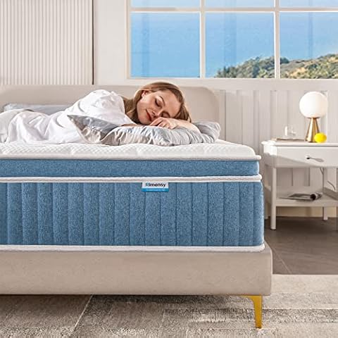Rimensy 12 Inch Hybrid Mattress Cover