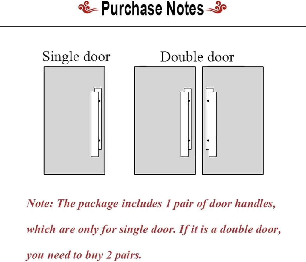 Commercial Brushed Stainless Steel Door Handle, Round Tube Push-Pull Design for Office Glass Doors, Available in 8 Sizes (1200x800x38mm)