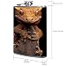 Bennigiry - Petaca para hombre con diseño de lagarto de reptil gecko...