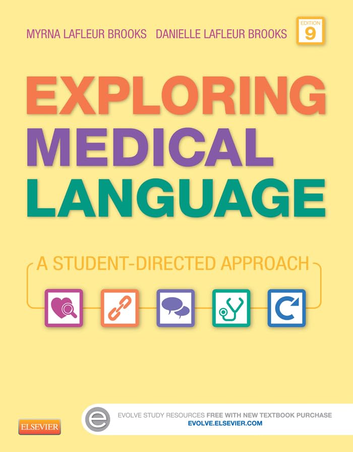 Exploring Medical Language - Elsevier eBook on VitalSource: Exploring Medical Language - E-Book      9th Edition, Kindle Edition
