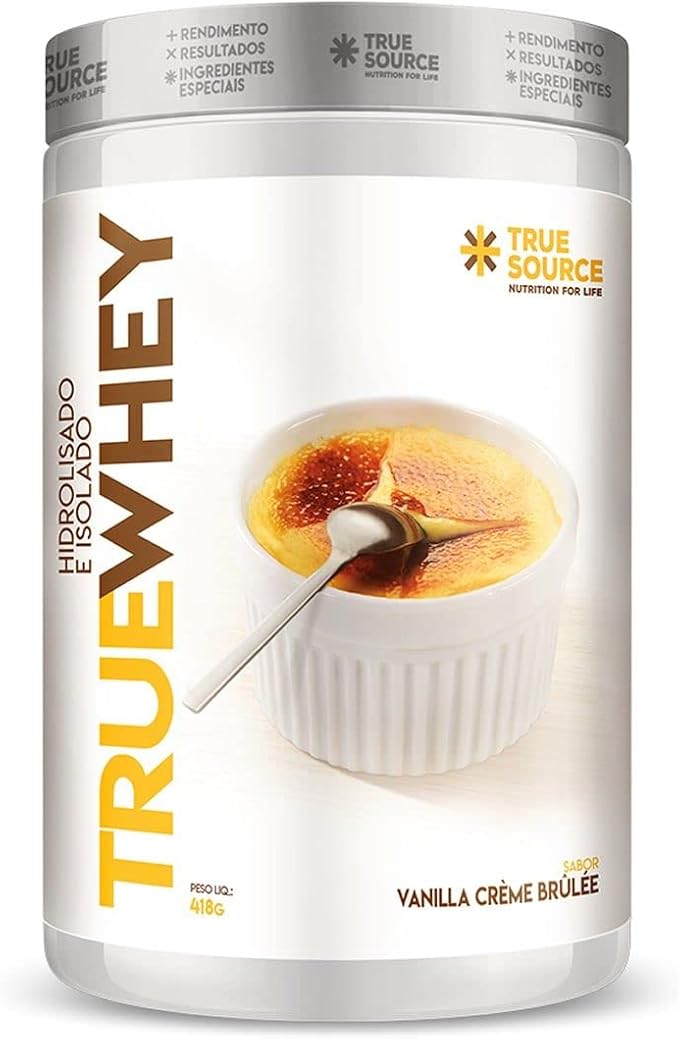 True Source True Whey Protein Hidrolisado E Isolado 418G Vanilla