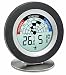 TFA Dostmann Cosy Radar digitales Thermo-Hygrometer, 30.5043.01, ideal zur Schimmelvermeidung, L 104 x B 20 (77) x H 104 (114) mm