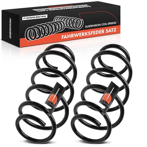 Image of Frankberg 2x Suspension Spring Front Axle Compatible with Qashqai +2 I J10 JJ10E NJ10 SUV 2007-2013 Replace# 54010JD02D