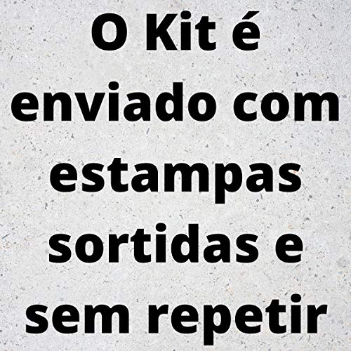 Kit 3 Bermuda Tactel Masculina Praia Surf com Bolso Estampada (44)