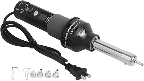 Miniatura 5 de Hilitand Pistola de aire caliente AC 110V Estación de soldadura industrial eléctrica digital termostato estación de retrabajo de aire caliente