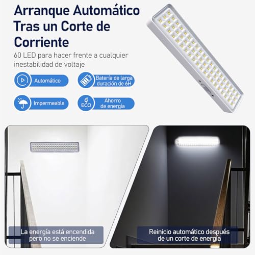 Lámparas de emergencia para casa 9 Imagen adicional