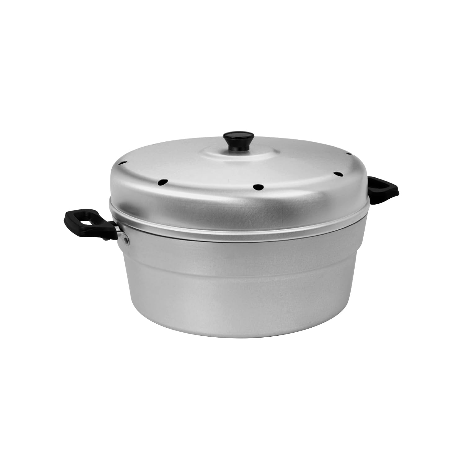 Pentola Forno A Gas AVILIA 28cm - In Alluminio Puro 99,5% Con Coperchio E Spargifiamma - Foto 10