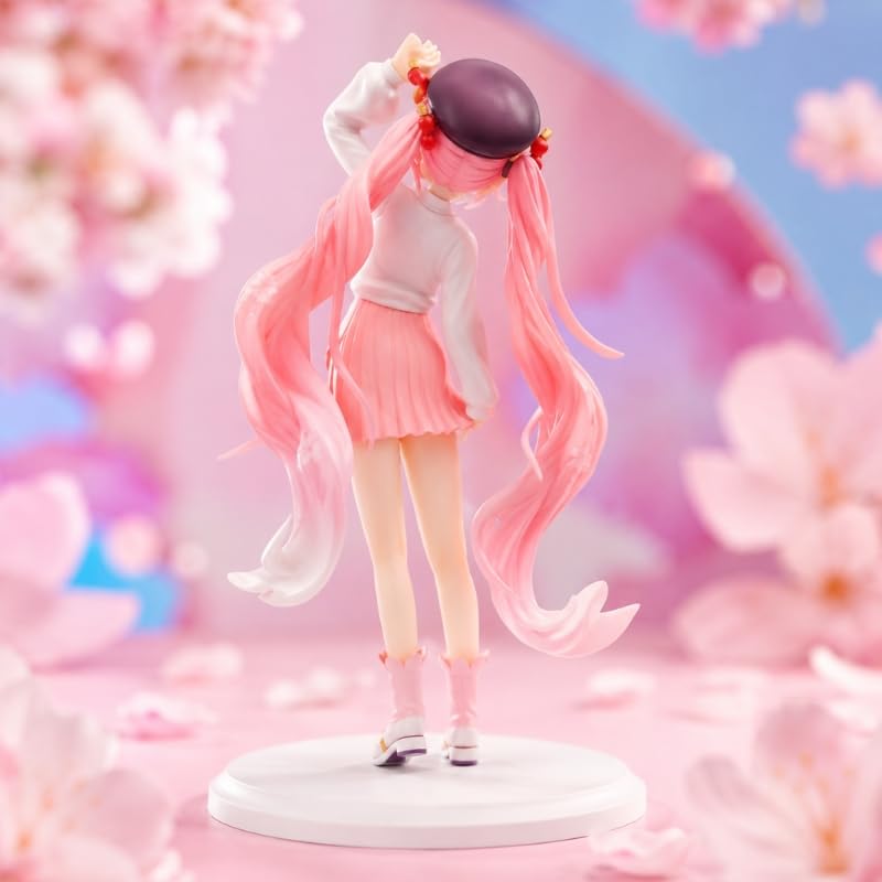 Image of Premium Action Figures Collectible for Office Desk, Study Table, Car Dashboard, Decoration for Anime Lovers, Fans, Kids, Collectors (Miku Outfit 20cm)