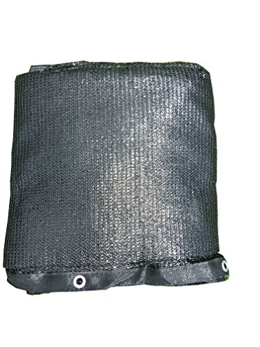 Perfect Sunblock Shade Cloth with Grommets 70% 10 ft x 20 ft Black for Plant Cover Greenhouse Barn Kennel Pool Pergola… - Image 8