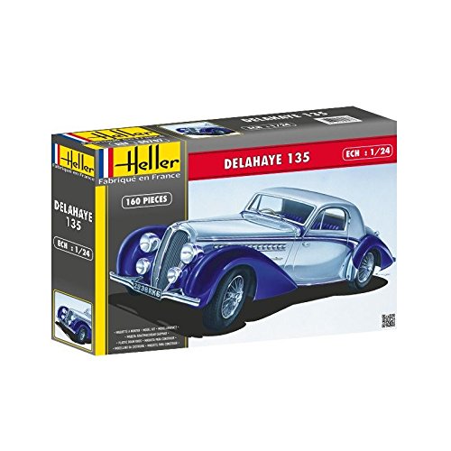 Preisvergleich Produktbild Heller 80707 - Modellbausatz Delahaye 135