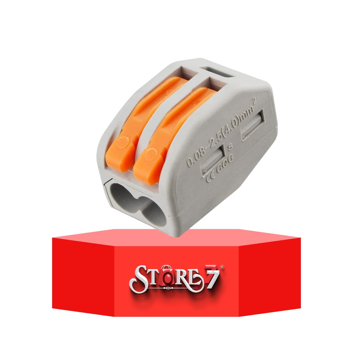 See full amazon price history chart for STORE77® 5Pcs Push-in Electrical Wire Connector (2 Port), Quick Splicing Universal Push Wire Electrical Circuit Conductor Connector for Junction Boxes STORE77® 5Pcs Push-in Electrical Wire Connector (2 Port), Quick Splicing Universal Push Wire Electrical Circuit Conductor Connector for Junction Boxes (B0B7BFVGG7) Amazon Price History, Amazon Price Tracker