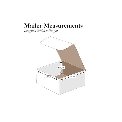 Miniatura 2 de Aviditi Cajas de envío pequeñas de 6 pulgadas de largo x 4 pulgadas de ancho x 3 pulgadas de alto, paquete de 50 cajas de cartón corrugado para