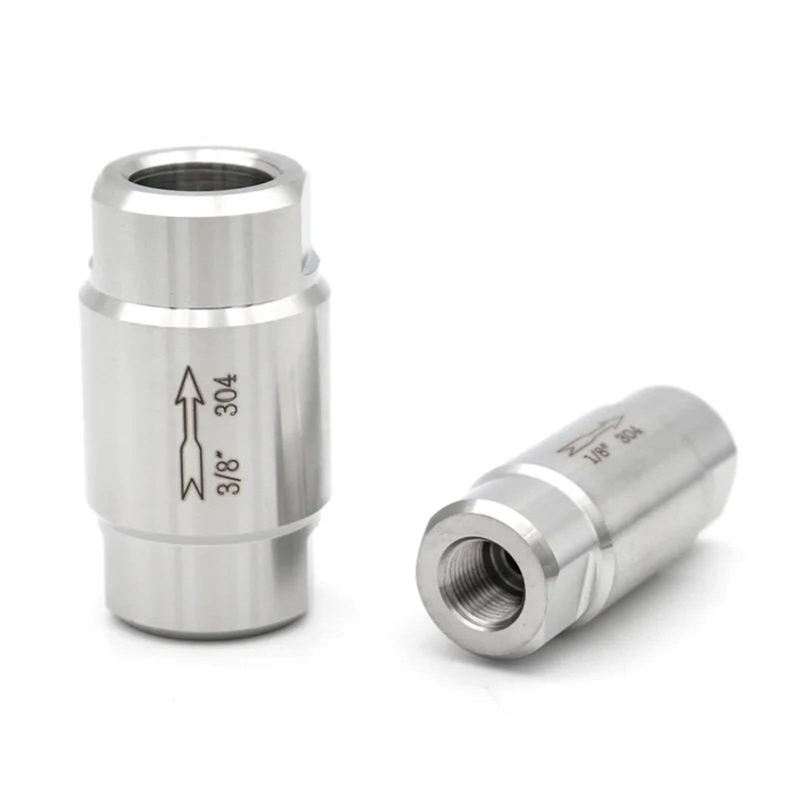 Clapet anti-retour de tuyauterie 1" femelle inox SS304 pour réseau d'eau