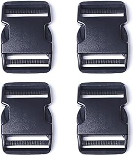 AXEN 4PCS Plastic Buckle, Side Quick Release Buckle for Bracelets Backpack Tactical Bag and Gear