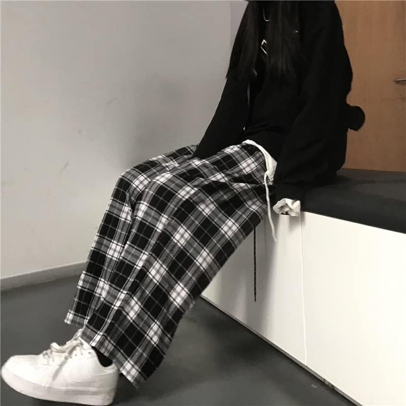 Harajuku Fashion Plaid Pants Checkered Alt Emo Scene Pants Cargo Pants Y2k Baggy Grunge Clothes Goth Hiphop Streetwear - Image 4