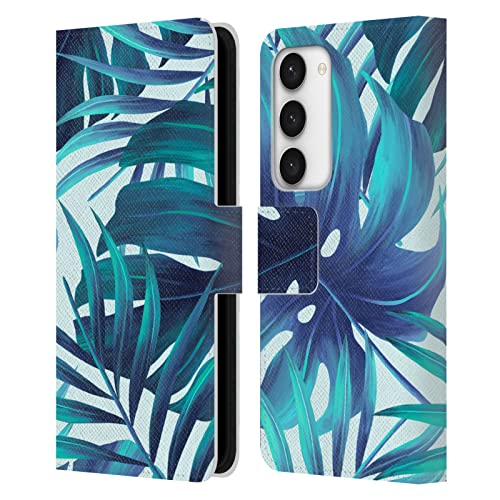 Funda Samsung Galaxy S23 5G con protección integral y tarjetero de cuero sintético premium.