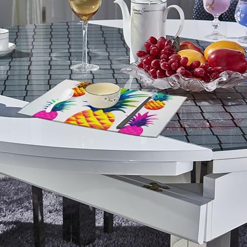 Sets de table résistants à la chaleur imperméables et lavables lot de 6 - 5