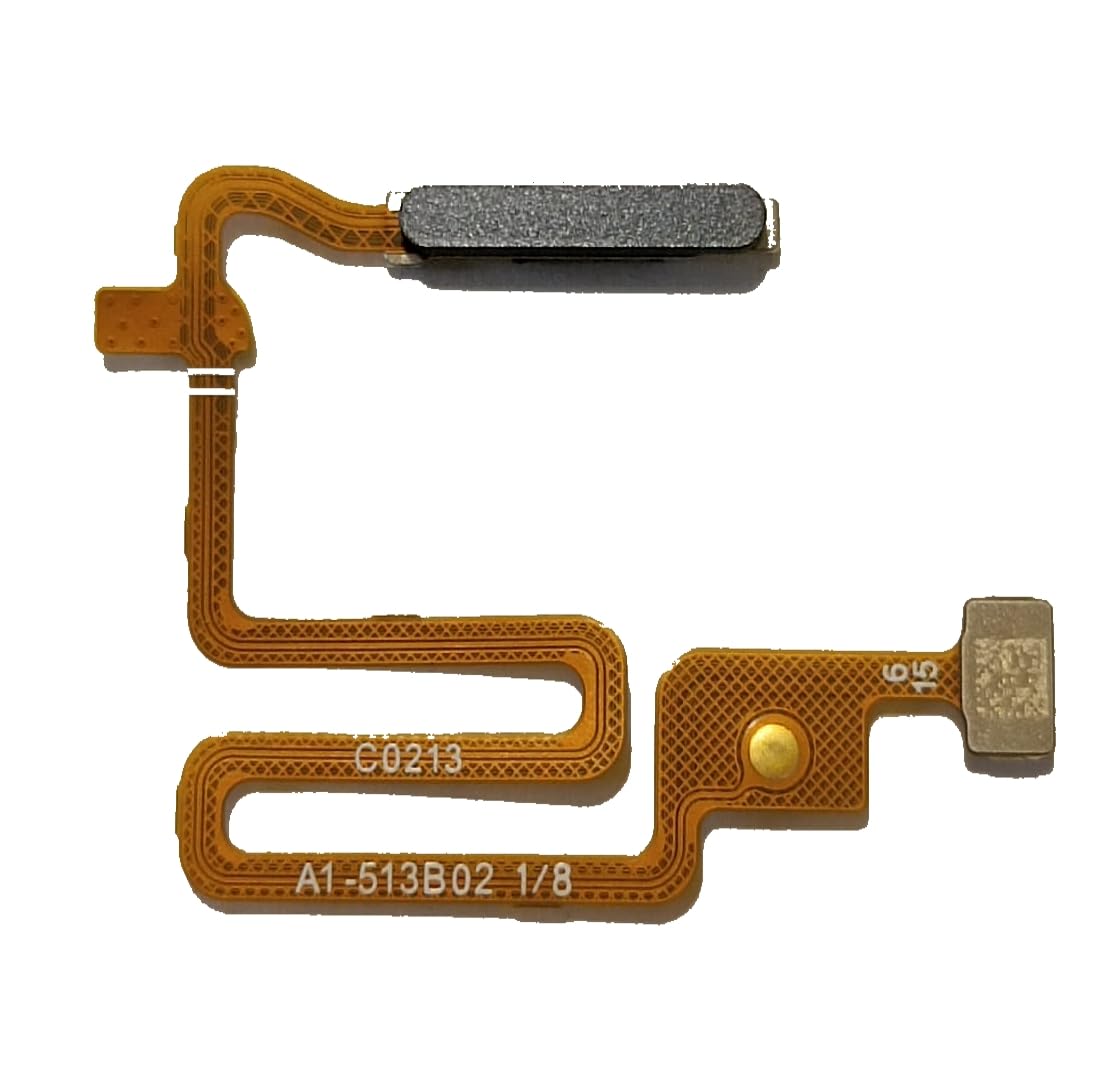 Flat Flex Cable Connecteur pour OPPO A16S CPH2271 A16 CPH2269 Key Home to MAINBOARD FINGERPRINT lecteur d'empreinte (noir)