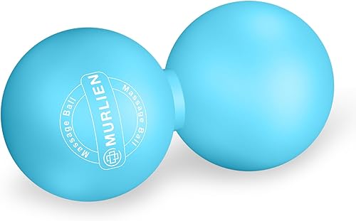 Bola de masaje de maní, doble bola de lacrosse para liberación miofascial, terapia de punto de activación, alivio muscular, masaje de acupuna,