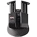 Fobus 6909NDP Evolution Mag Pouch for 9mm & .40 Double-Stack Double Magazine Pouch (except Glock), Right Hand Paddle