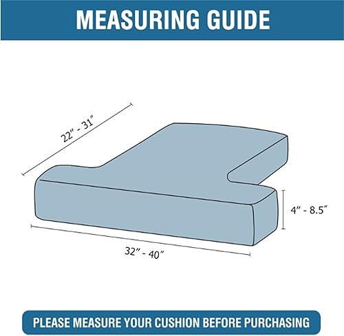 Miniatura 3 de n - Fundas elásticas de terciopelo para sofá con cojín en forma de T, fundas de cojín individuales para sillón de 1 asiento, funda elástica