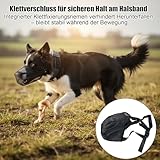 1 X Hundemaulkorb, Ultra-Atmungsaktives Netzdesign, Verstellbarer Beißkorb Für Große Und Mittlere Hunde, Ideal Für Langnasige Rassen Wie Schäferhund Und Labrador XL