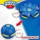 Wahu - PHLAT BALL Classic - Blau - Frisbee & Ball in Einem – Transformierbare Wurfscheibe – Outdoor-Spiel für Kinder ab 5 Jahren – 22,9 cm Frisbee, 15,7 cm Ball – Für Garten, Strand & Park