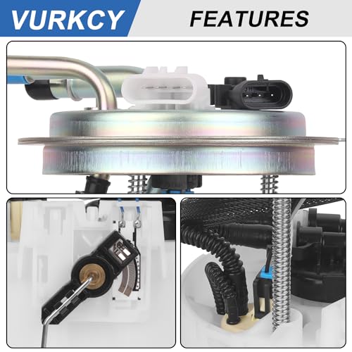 image for Vurkcy Electric Fuel Pump Module Assembly with Pressure Sensor Compati