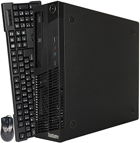2017 Lenovo ThinkCentre M82 SFF Business Desktop Computer, Intel Quad-Core i3 Processor 3.3GHz, 12GB RAM, 2TB HDD, DVD, Windows 10 Professional (Renewed) (Intel i3)