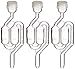 Twin Bubble Airlock for Wine Making and Beer Making (Pack of 3) (Limited Edition)