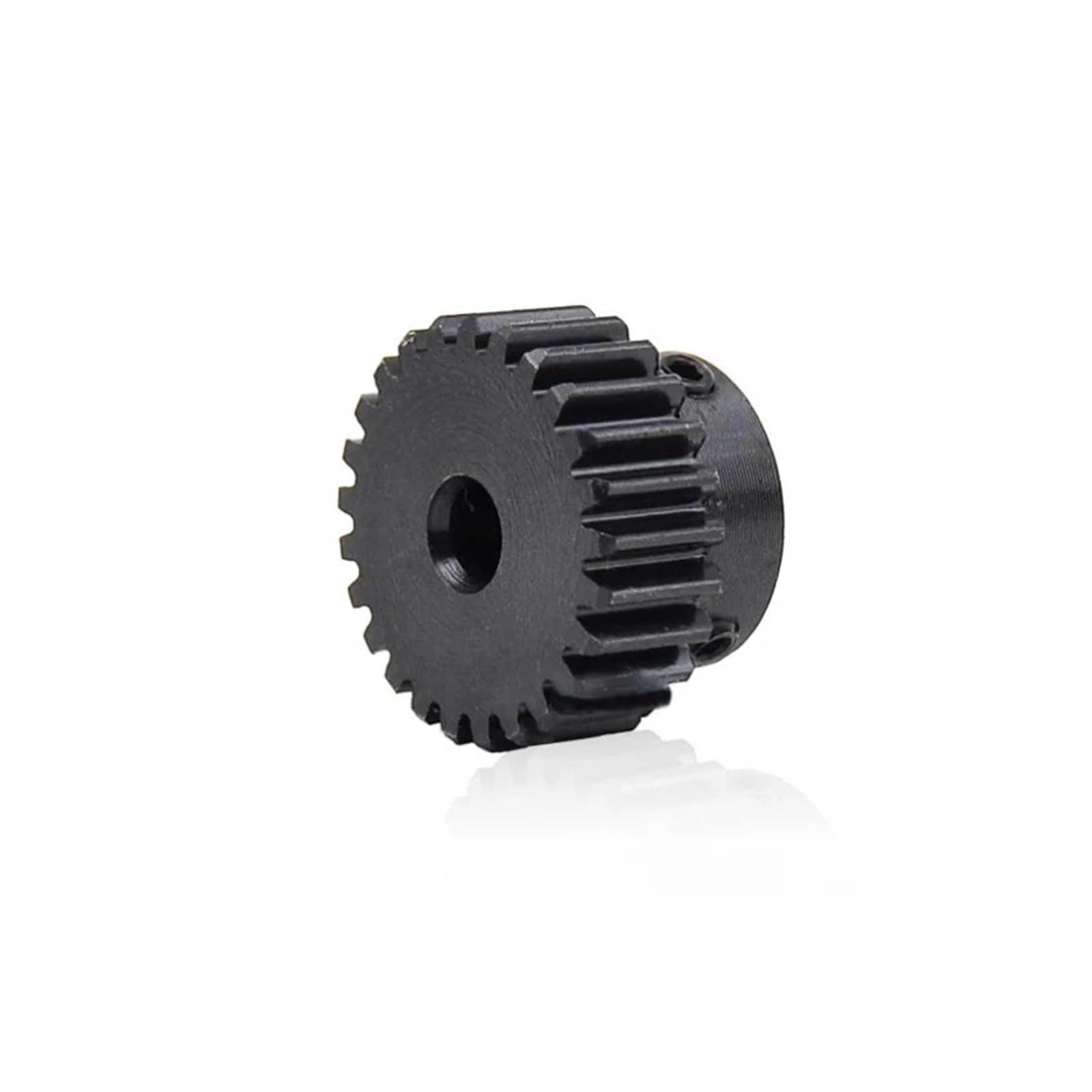Engrenage de transmission en acier 45#, 1 mod., 1M, 15/16/17/18/20/24/25/30/35 T, pignon convexe avec alésage étagé de 4 à 15 mm(6.35mm,20 Teeth-2pcs)