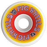 PIG WHEELS Pig Wordmark Skateboard-Räder, 53 mm