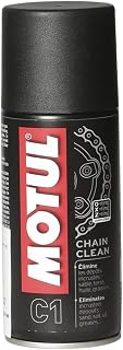 Motul C1 Chain Cleaner Spray 150ml for Bikes | Removes Grease, Oil & Dirt | High-Performance Chain Cleaning | Safe for O-Ring, X-Ring & Z-Ring