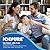 ICEPURE NSF/ANSI 42 3US-AF01 Under Sink Water Filter, Compatible with Standard Filtrete 3US-AF01, 3US-AS01, Whirlpool WHCF-SRC, WHCF-SUFC, WHCF-SUF, Pack of 1
