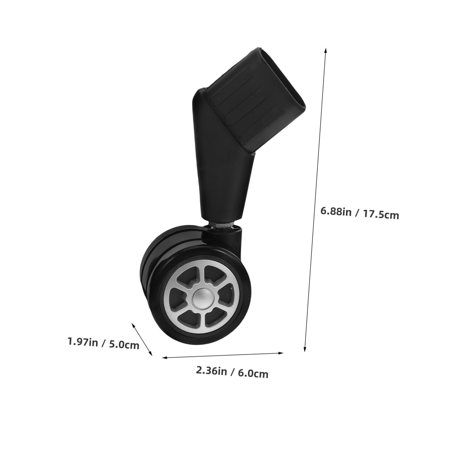 Ruedas Giratorias 4 Piezas de Repuesto, para Silla de Oficina