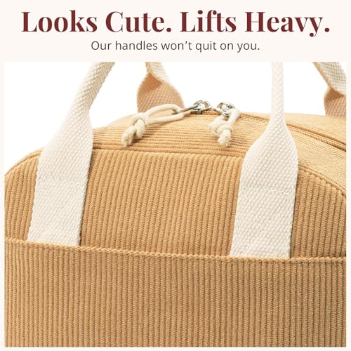 Image of LOVELYWIND Lunch Box for Women Cute Lunch Bags for Women Lunch Tote Bags Reusable Insulated Lunch Box Large Capacity Reusable Insulated Cooler for Work or Travel Gifts or Beach