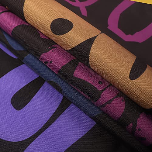 Chloroplastid Afro African American Shower Curtains, Inspirational Quote You Are Words Black Girl Shower Curtain, Watercolor Drips Slip Dress Necklace Bathroom Curtain, 72X72 In With 12 Hooks #TOP3