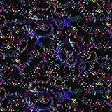Jazz Fusion - Twisted Spiral Music Note - MUSIC-CD2234 - Black