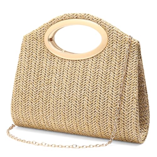 Image of RNIEGA Sparkly Clutch Purses for Women Wedding Evening Bag for Parties Handbags for Formal Crossbody Shoulder Envelope Bag