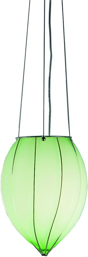 Siru RS119 – 030 VCI Saturn Suspension, Glass, 100 Watts, E27, Green Overlay, 21 x 26 cm