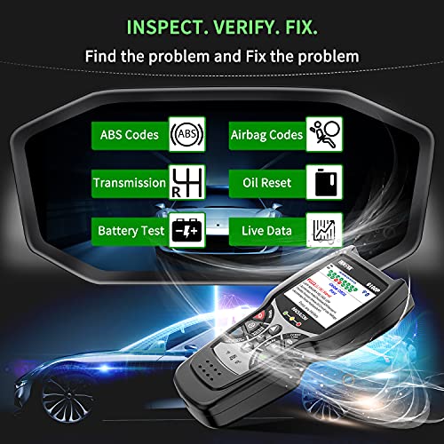 INNOVA 6100P OBD2 Scanner ABS SRS Transmission, Car Code Reader