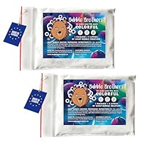 Bubble Brothers Seifenblasenflüssigkeit für Riesenseifenblasen 2 x 5 Liter Seifenblasen Nachfüllflasche Grosse und Stabile Seifenblasen Pulver Seifenwasser Seifenblasenlösung Giant Bubbles