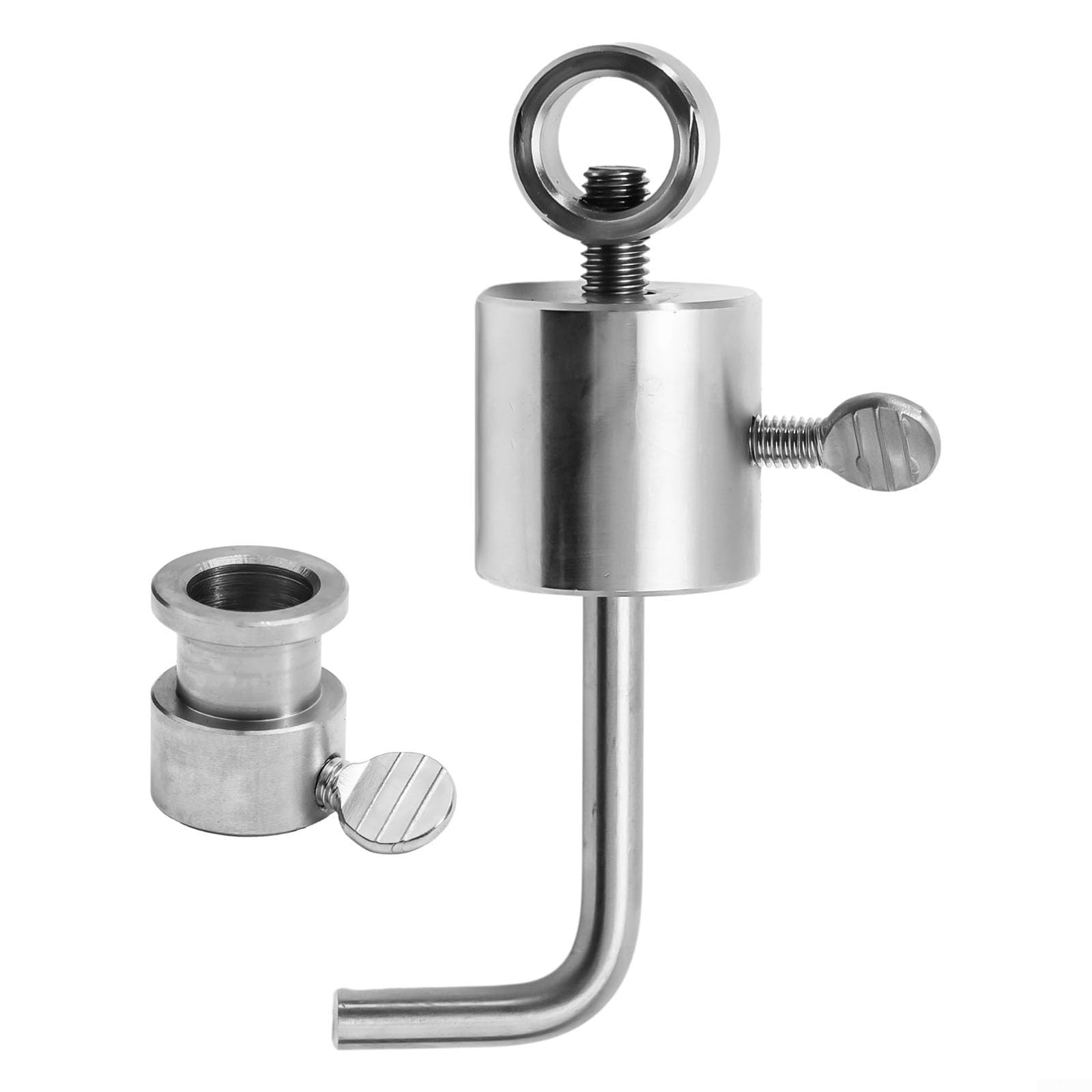 Grill Rotisserie Spit Rod Counter Balance Weight,BBQ Oven Balancer L-shaped Bar Weight Balancer Rod Limiter,Rotisserie Stainless Steel Skewer Balancing Tool