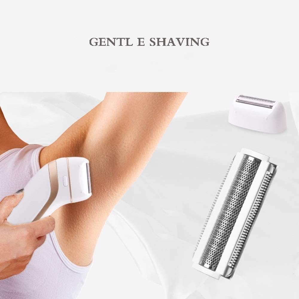 Electric Shaver for Women, 3 in 1 Epilator Hair Remover Cordless Including Electric Razor, Foot Callus Remover, Rechargeable Lady Shaver Bikini Trimmer for Arm, Armpit, Bikini Line, Leg, Back…
